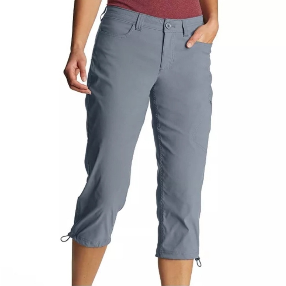 Eddie Bauer NWOT Rainier Capris Hiking Running Outdoor Camping, Women’s Sz 14